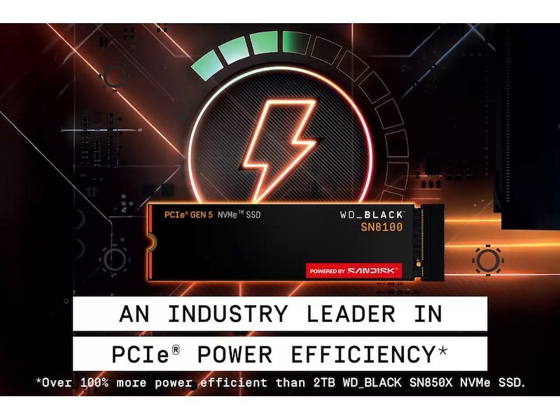 Sandisk WD_Black SN8100 NVMe SSD 1TB SSD M.2