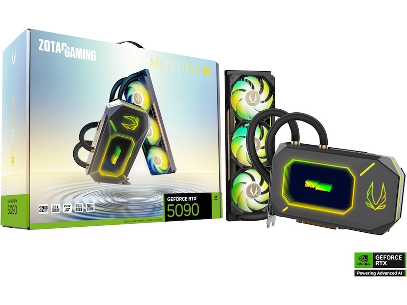 Zotac Gaming GeForce RTX 5090 Arcticstorm Skjermkort
