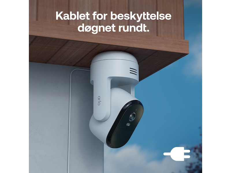 Arlo Essential 3 utendørs overvåkningskamera HD PTZ 2-pack Overvåkningskameraer