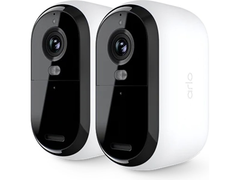 Arlo Essential 3 2K overvåkningskamera 2-pack Overvåkningskameraer