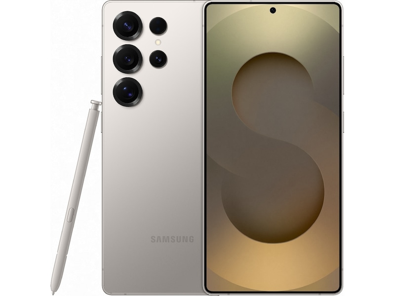 Samsung Galaxy S25 Ultra 256GB (titanium gray) + lader Mobiltelefoner