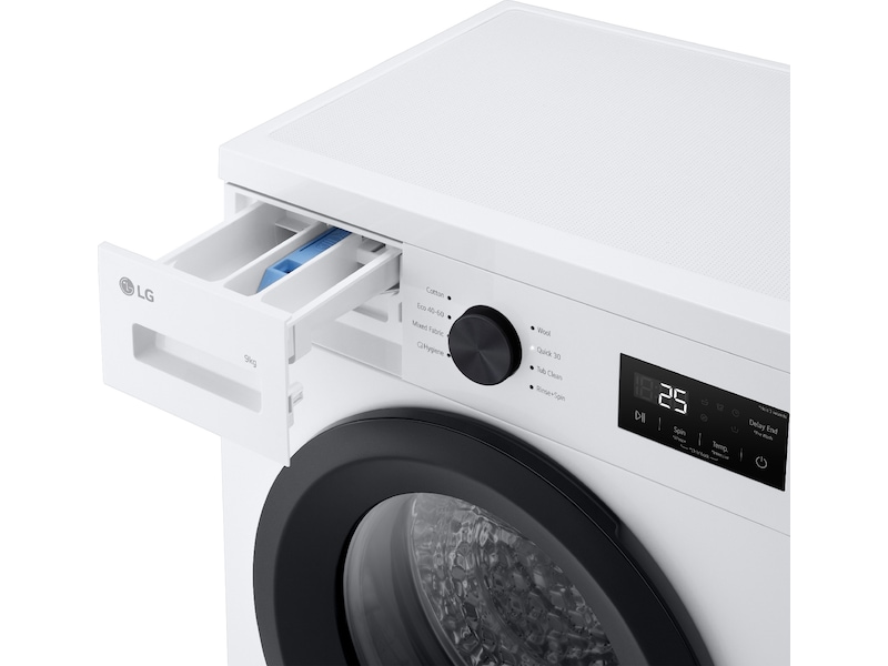 LG F4A1009NWKB vaskemaskin (hvit) + tørketrommel Vaskemaskin