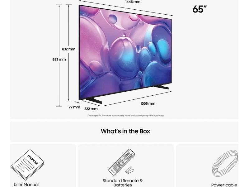 Samsung 65" Q6F QLED 4K smart-TV (2025) -B-Grade Demo TV/projektor