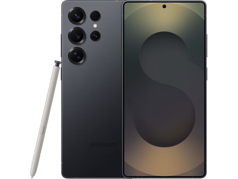 Samsung Galaxy S25 Ultra 256GB (titan jettsvart) -B-Grade Demo mobiltelefoner
