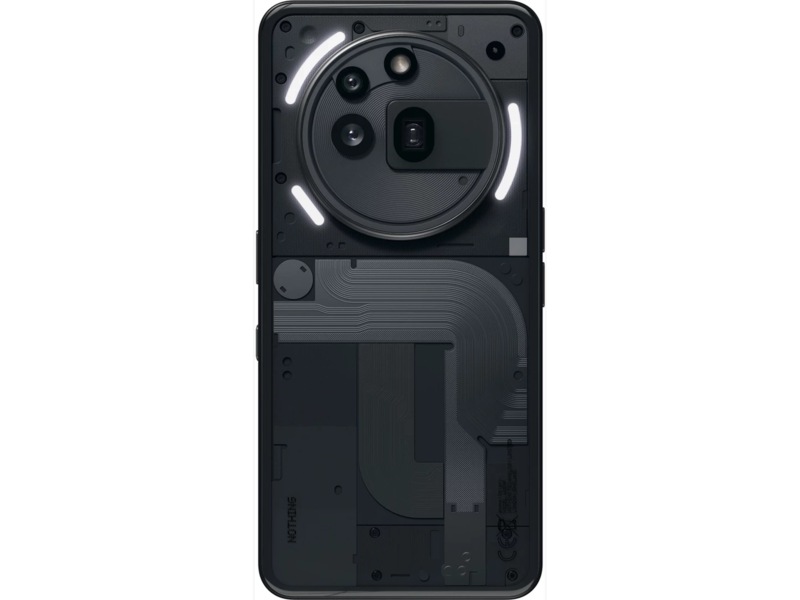 Nothing Phone (3a) Pro 12+256GB (sort) -B-Grade Demo mobiltelefoner