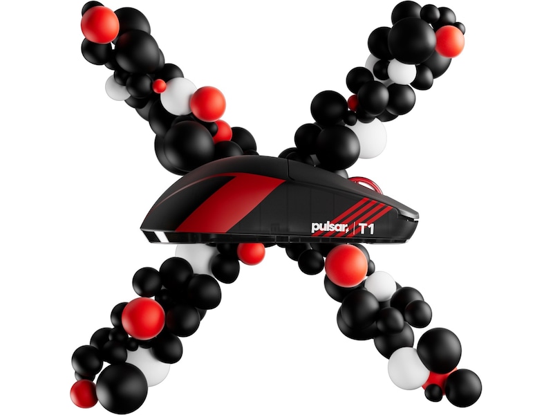 Pulsar X2 CRAZYLIGHT Mini trådløs gamingmus T1 Edition (sort) Gamingmus