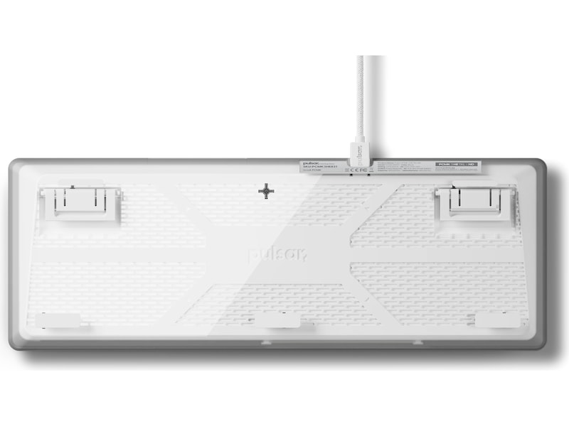 Pulsar PCMK 3 gamingtastatur HE TKL ISO (hvit) Gamingtastatur