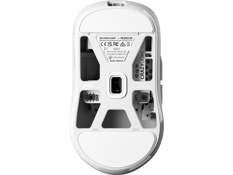 Pulsar X2H CRAZYLIGHT Mini (uyuni white) Gamingmus