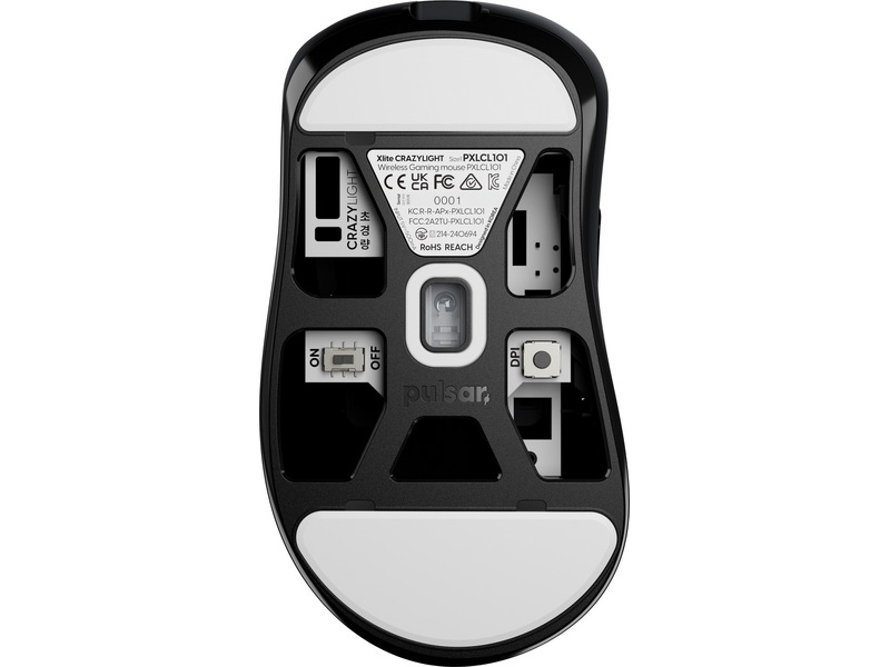 Pulsar Xlite CRAZYLIGHT Mini trådløs gamingmus (jet black) Gamingmus