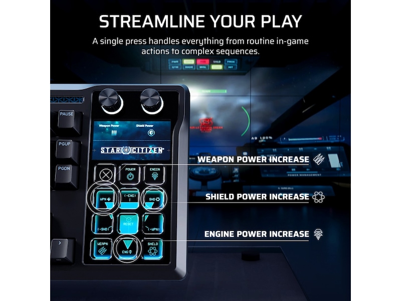 Corsair GALLEON 100 SD mekanisk gamingtastatur RGB Gamingtastatur