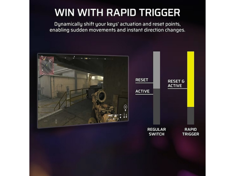 Corsair MAKR PRO 75 gamingtastatur Hall-effekt Gamingtastatur