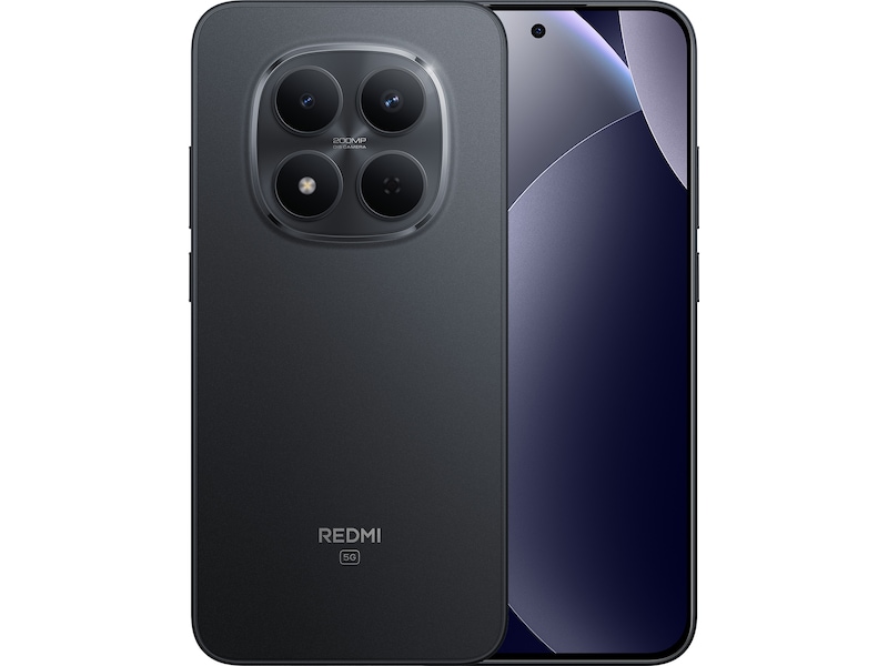 Xiaomi Redmi Note 15 Pro 5G 256GB (sort) Mobiltelefoner