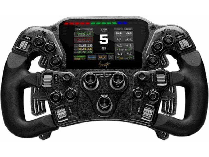 Asetek Racing Invicta Formula knappeboks Ratt og pedaler