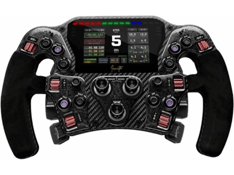 Asetek Racing Invicta Formula knappeboks Ratt og pedaler