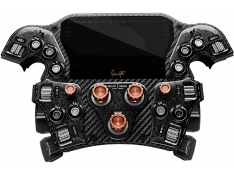 Asetek Racing Invicta Formula knappeboks Ratt og pedaler