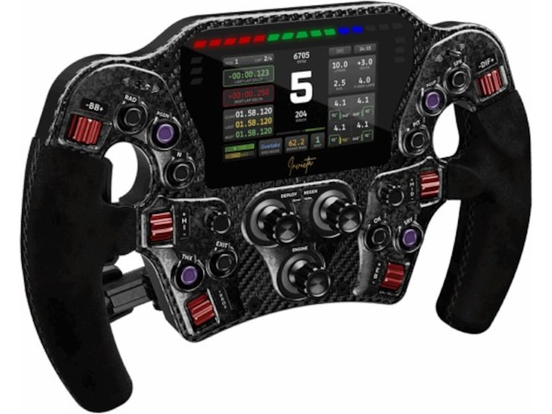 Asetek Racing Invicta Formula knappeboks Ratt og pedaler