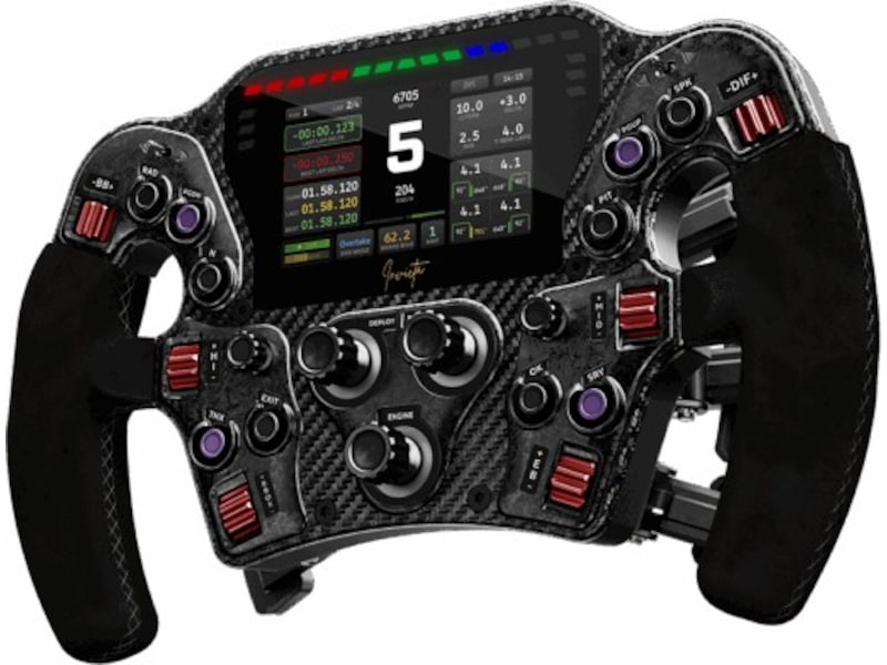 Asetek Racing Invicta Formula knappeboks Ratt og pedaler