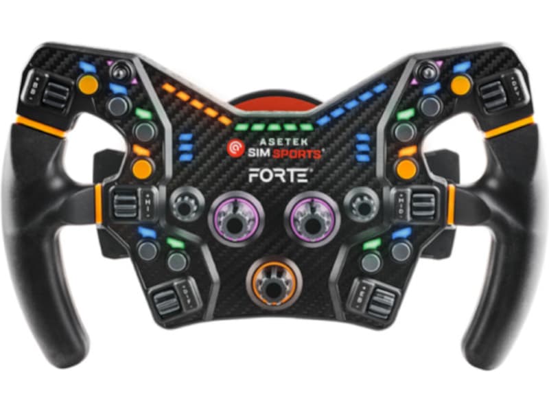 Asetek Forte Formula Steering Wheel Ratt og pedaler