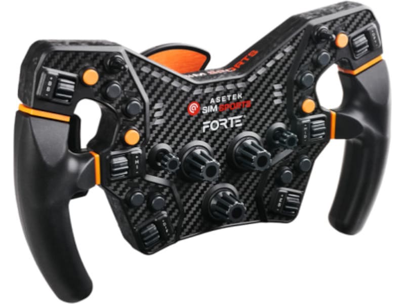 Asetek Forte Formula Steering Wheel Ratt og pedaler