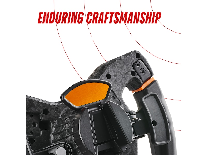 Asetek Forte Formula Steering Wheel Ratt og pedaler