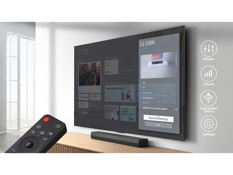 LG NS30A lydplanke Lydplanker