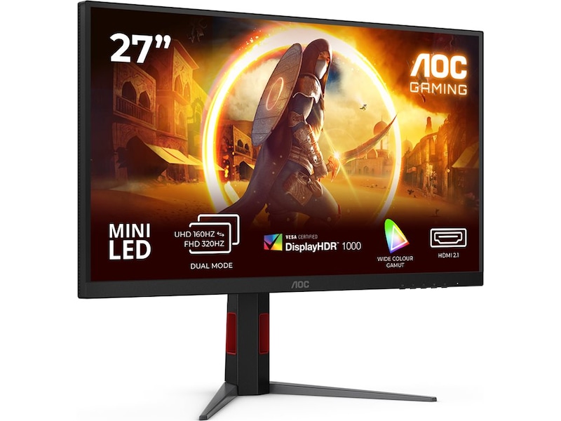 AOC 27" 4K gamingskjerm U27G4XM Gamingskjermer