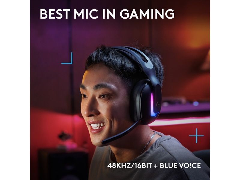 Logitech G522 Lightspeed Trådløst Gaming Headset (sort) -B-Grade Demo headset