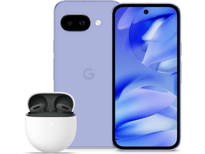 Google Pixel 9a 128GB (iris) + Buds 2a Mobiltelefoner