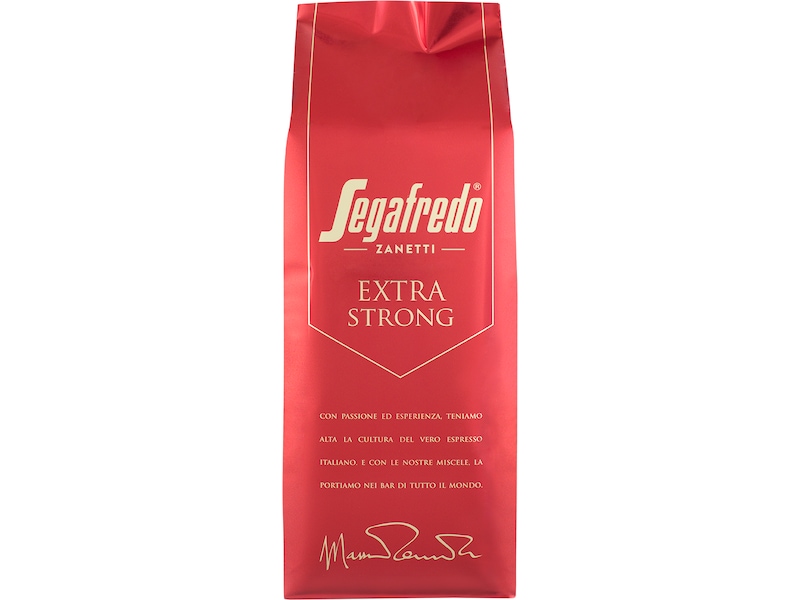 SEGAFREDO ekstra sterk hele kaffebønner 1kg Kaffebønner