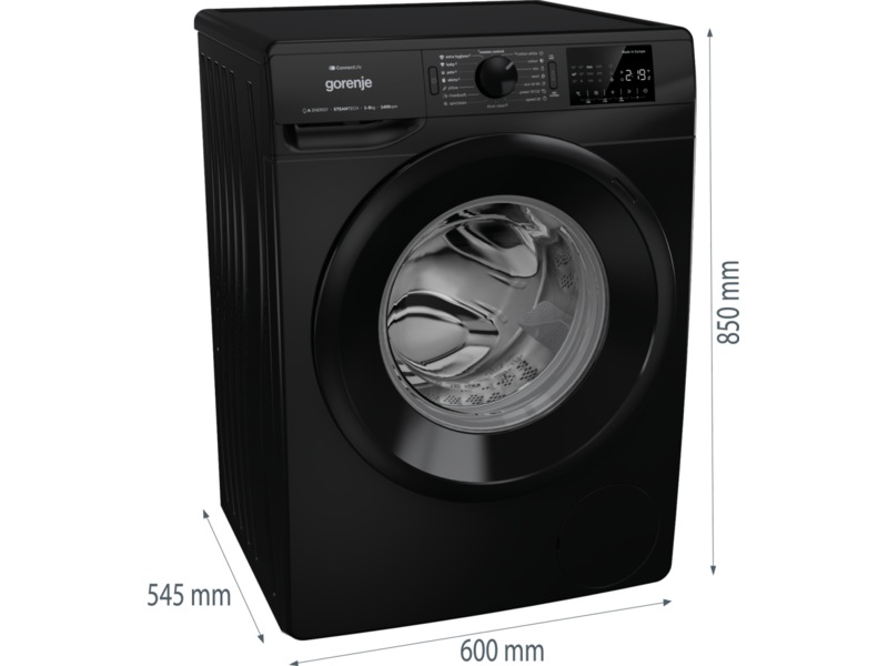 Gorenje WPNEI84A1SW/B Vaskemaskin (sort) -B-Grade Demo vask & tørk