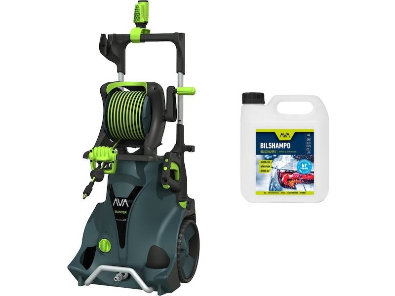 AVA Master 2.0 P60 stor pakke + bilshampo Høytrykkspylere
