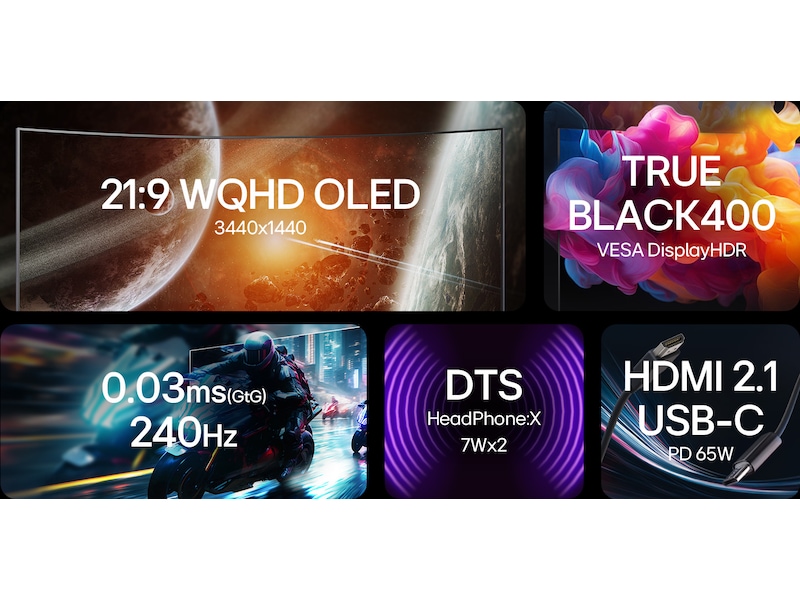 LG 45" UltraGear curved gamingskjerm 45GX900A Gamingskjermer