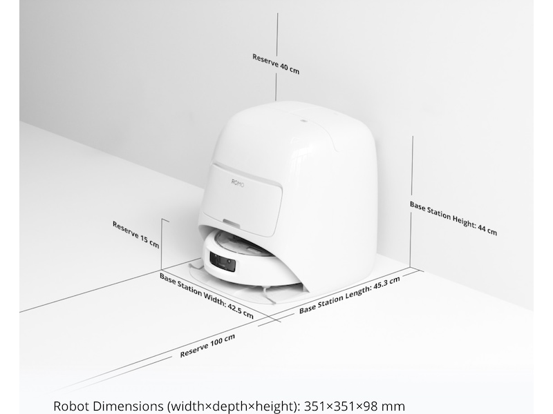 DJI ROMO A Robotstøvsugere