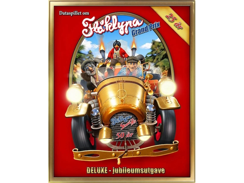 Flåklypa Grand Prix DELUXE jubileumsutgave PC Spill til PC