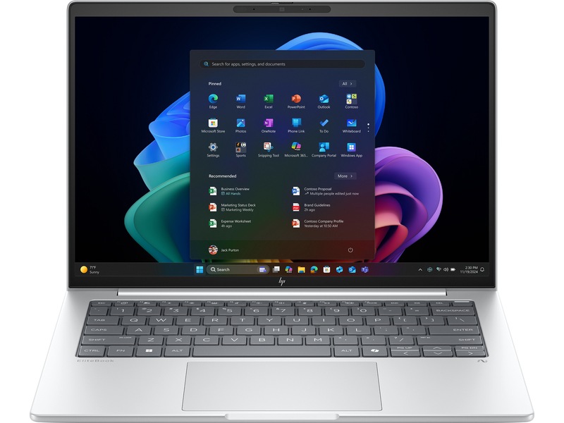 HP EliteBook 8 G1a 14" WUXGA Notebook Next Gen AI -B-Grade Demo bærbar PC