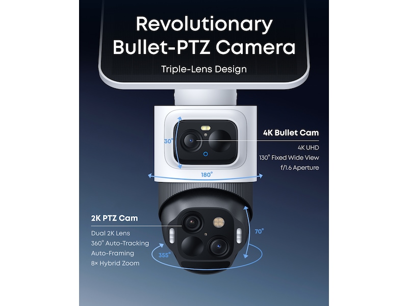 Eufy eufyCam S4 Solo overvåkningskamera Overvåkningskameraer