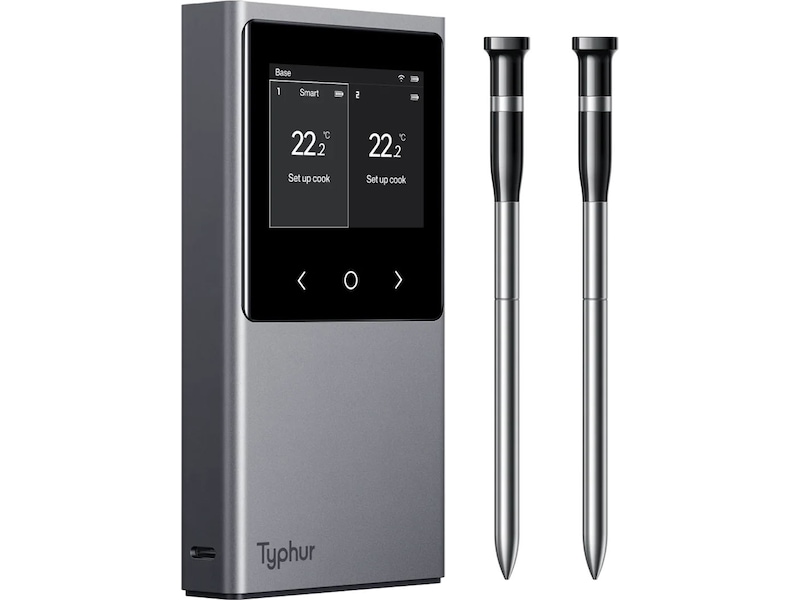 Typhur WT03 Sync trådløst kjøtttermometer dobbel 2-sonde Andre kjøkkenapparater