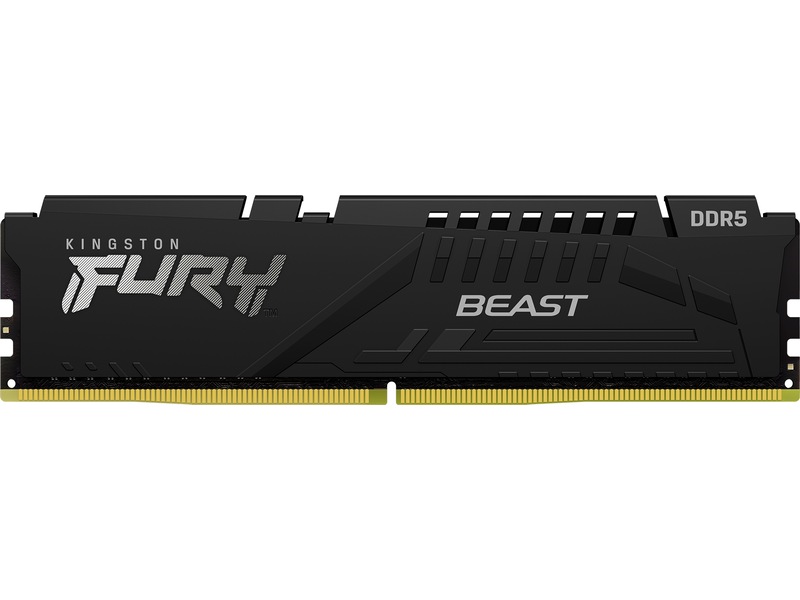 Kingston FURY Beast 5600MHz DDR5 16GB (sort) Minnebrikker