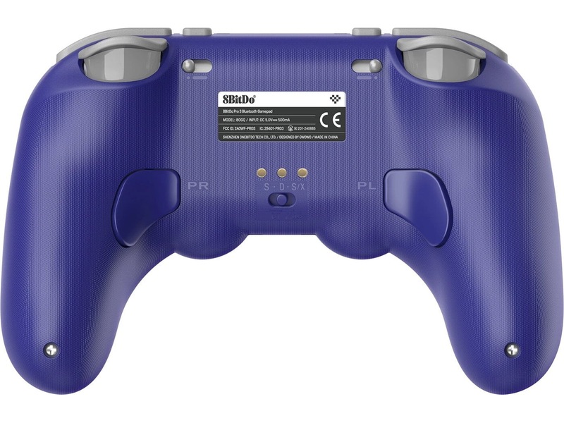 8bitdo PRO 3 BT gamepad (lilla) Tilbehør til spillkonsoller