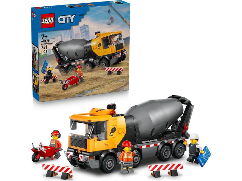 LEGO City Great Vehicles sementblander 60478 LEGO
