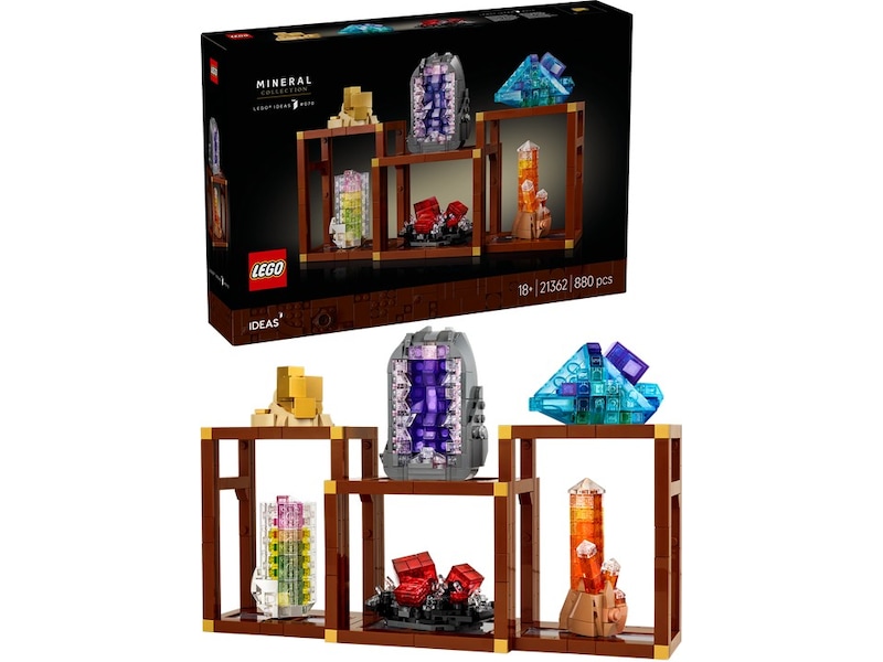 LEGO Ideas mineralsamling 21362 LEGO