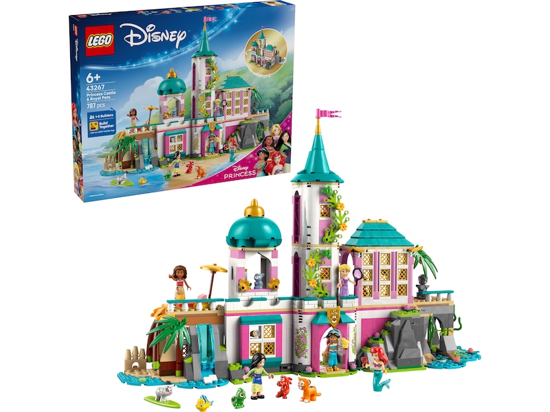 LEGO Disney Princess prinsesseslott og kongelige kjæledyr 43267 LEGO