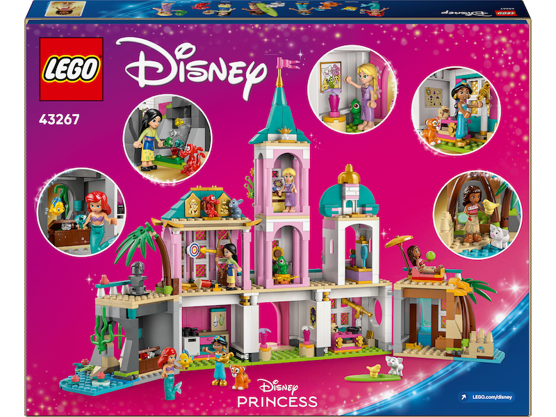 LEGO Disney Princess prinsesseslott og kongelige kjæledyr 43267 LEGO