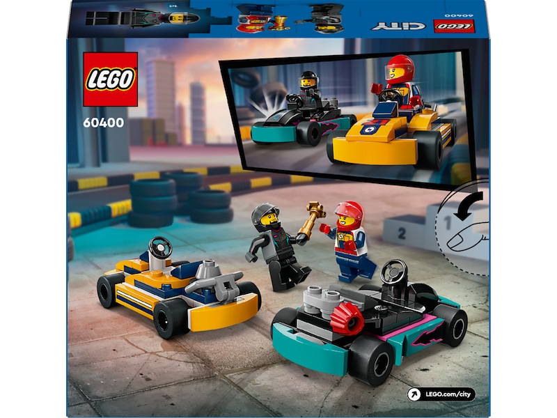 LEGO City Great Vehicles Gokart og racerfører 60400 LEGO