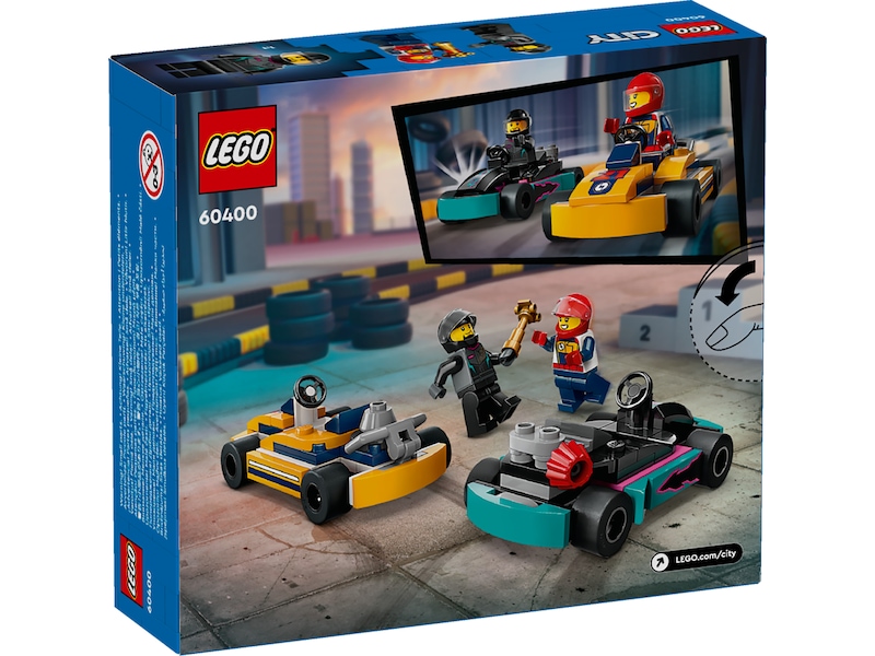 LEGO City Great Vehicles Gokart og racerfører 60400 LEGO