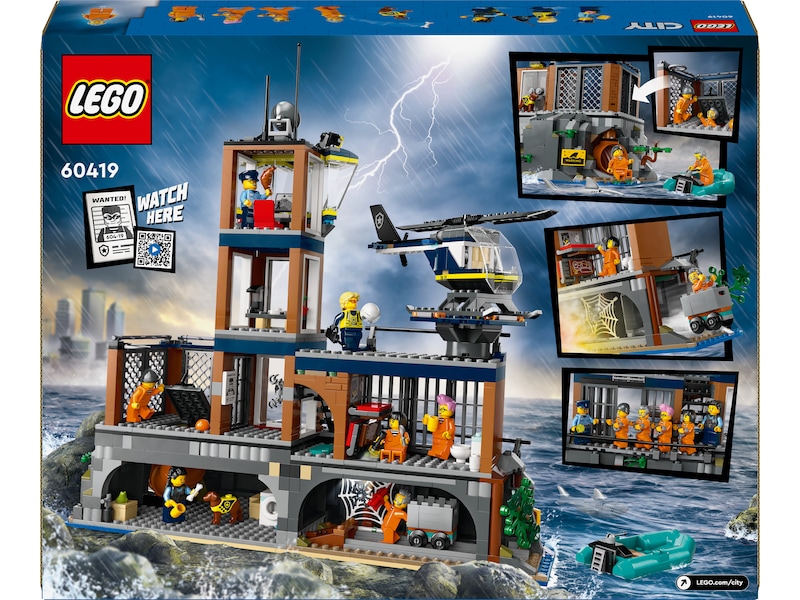 LEGO City Police politiets fengselsøy 60419 LEGO