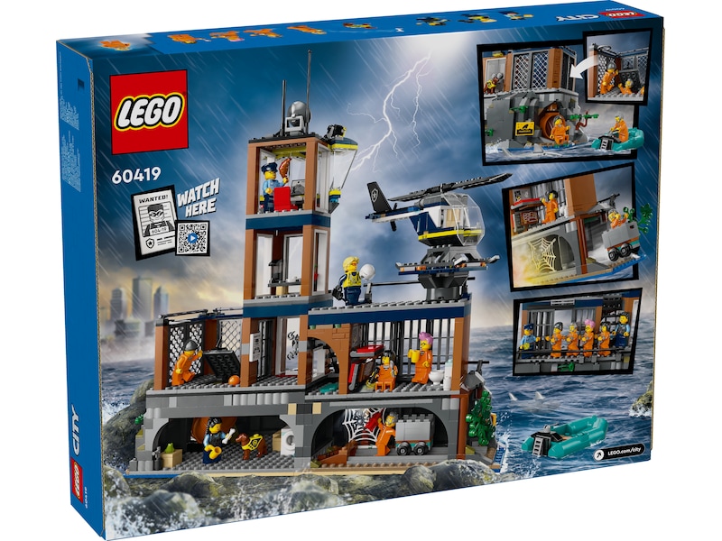 LEGO City Police politiets fengselsøy 60419 LEGO