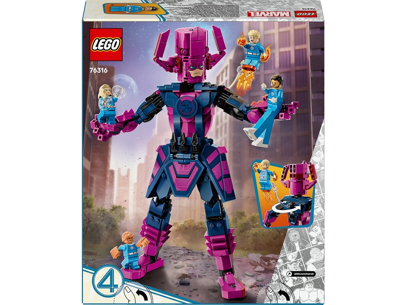 LEGO Super Heroes Fantastic Four mot Galactus – byggfigur 76316 LEGO