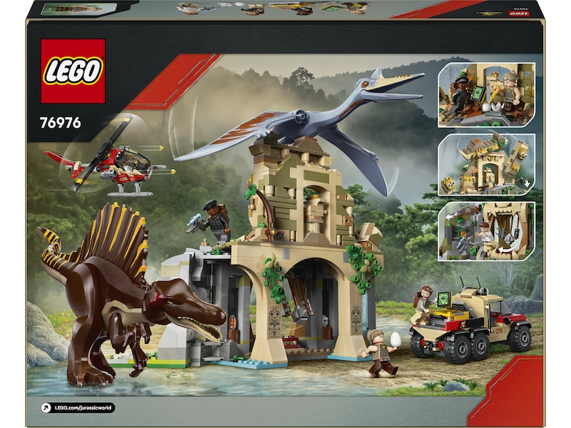 LEGO Jurassic World helikopteroppdr. spinosaurus/quetzalcoatlus 76976 LEGO