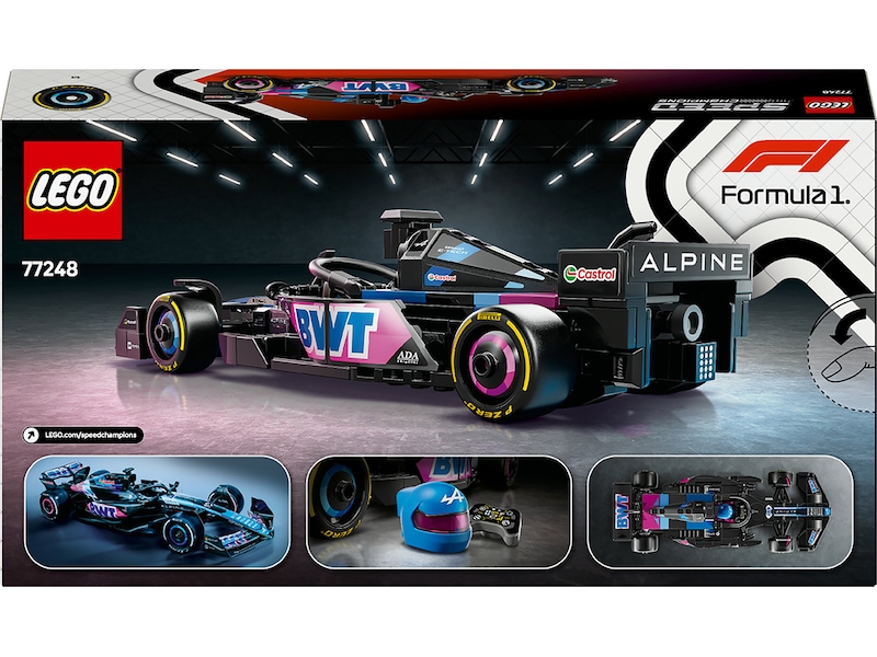 LEGO Speed Champions BWT Alpine F1 Team A524 racerbil 77248 LEGO